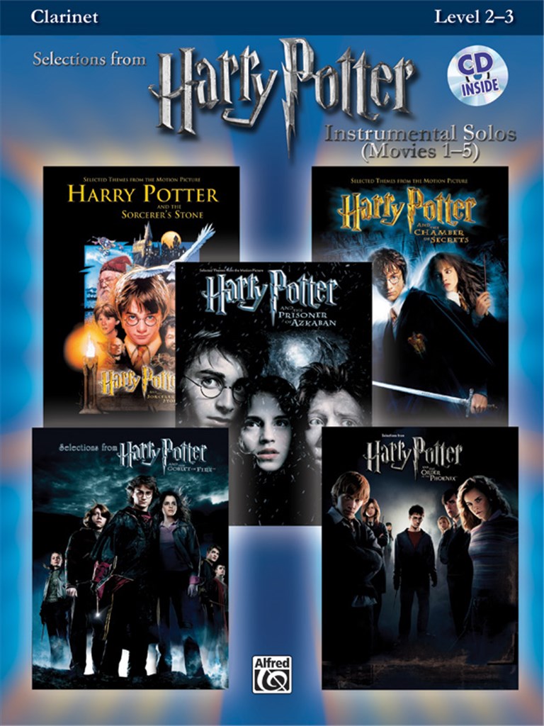 Harry Potter Instrumental Solos Movies 1-5
